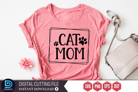 Cat mom SVG SVG DESIGNISTIC 