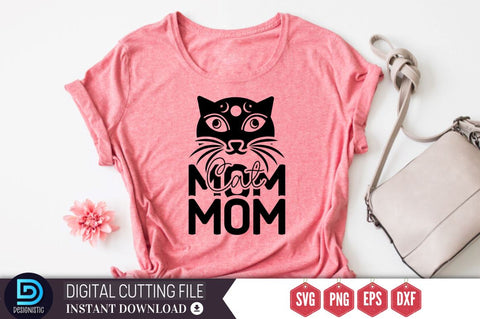 Cat mom SVG SVG DESIGNISTIC 
