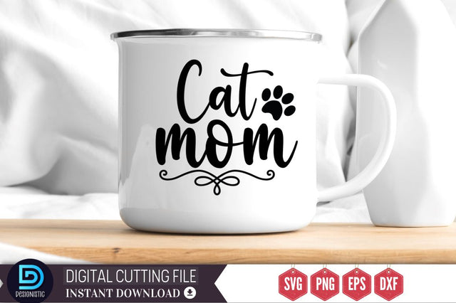 Cat mom SVG SVG DESIGNISTIC 