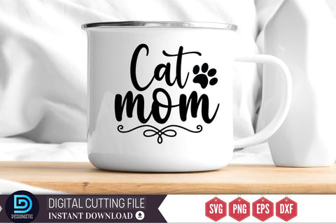 Cat mom SVG SVG DESIGNISTIC 