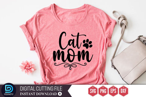 Cat mom SVG SVG DESIGNISTIC 