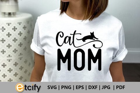 Cat mom SVG SVG etcify 