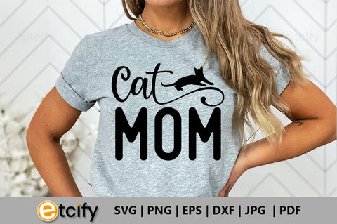 Cat mom SVG SVG etcify 
