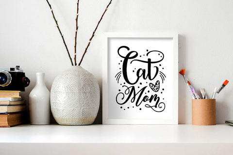 Cat Mom SVG SVG VectorSVGdesign 