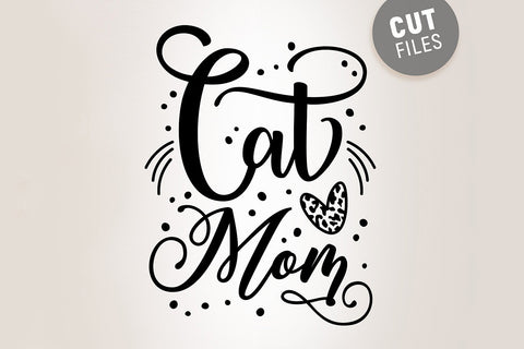 Cat Mom SVG SVG VectorSVGdesign 