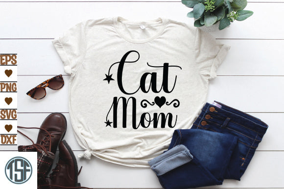 Cat Mom SVG thesvgfactory 