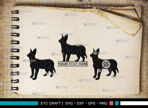 Cat Monogram, Cat Silhouette, Cat SVG, Feline Svg, Pussy Cat Svg, Mouser Cat Svg, SB00235 SVG ETC Craft 