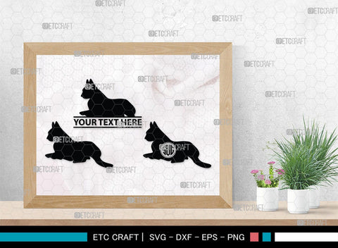 Cat Monogram, Cat Silhouette, Cat SVG, Feline Svg, Pussy Cat Svg, Mouser Cat Svg, SB00235 SVG ETC Craft 