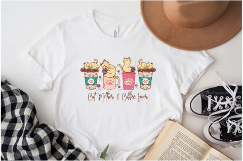 Cat Mother & Coffee Lover Sublimation Sublimation Jagonath Roy 