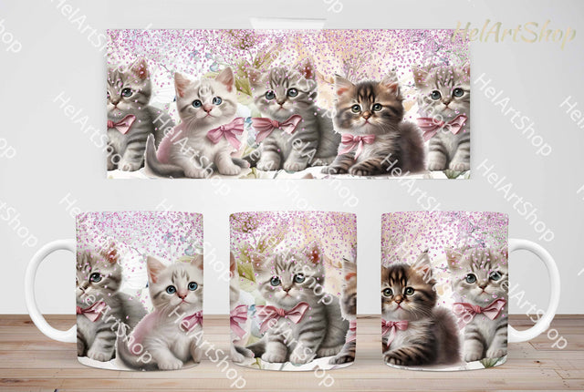 Cat Mug Png, 11Oz Mug Sublimation Sublimation _HelArtShop_ 