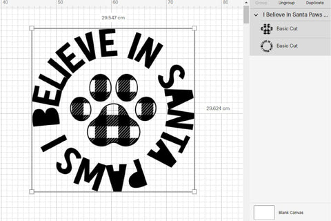 Cat Paw Print Christmas Ornament SVG Santa Paws Funny Quote SVG OrangeBrushStudio 