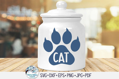 Cat Paw SVG SVG Wispy Willow Designs 