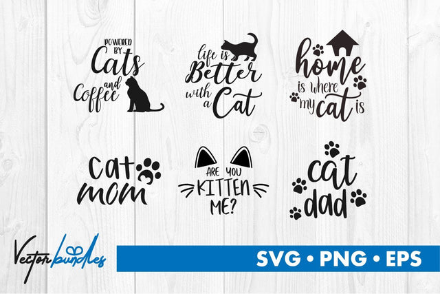 Cat quote bundle svg SVG vectorbundles 