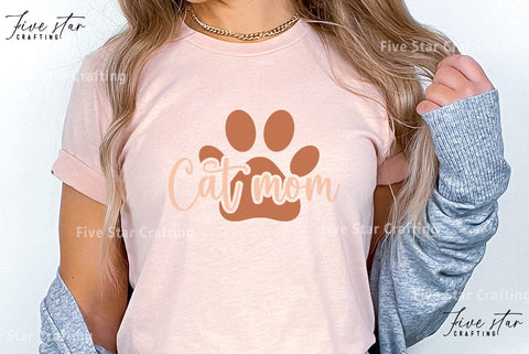 Cat Quote SVG Design, Cat mo SVG FiveStarCrafting 