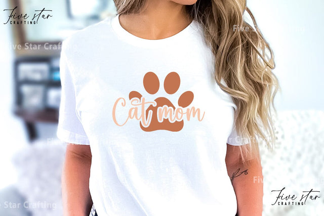 Cat Quote SVG Design, Cat mo SVG FiveStarCrafting 