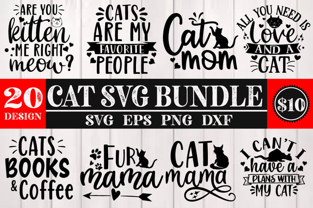 Cat Quotes SVG Bundle, Cat svg cut file SVG Svgcraft 