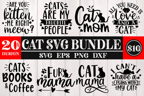 Cat Quotes SVG Bundle, Cat svg cut file SVG Svgcraft 