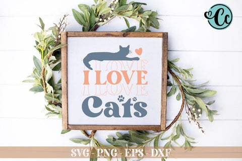 Cat Retro Bundle, Cat Svg Bundle, Retro cat design, Cute cat shirt bundle, Cat quotes bundle, Best cat design SVG Crazy Craft 