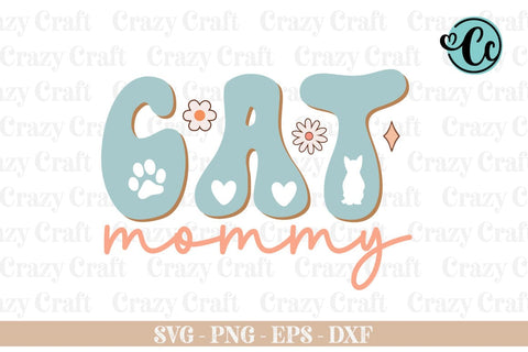 Cat Retro Bundle, Cat Svg Bundle, Retro cat design, Cute cat shirt bundle, Cat quotes bundle, Best cat design SVG Crazy Craft 