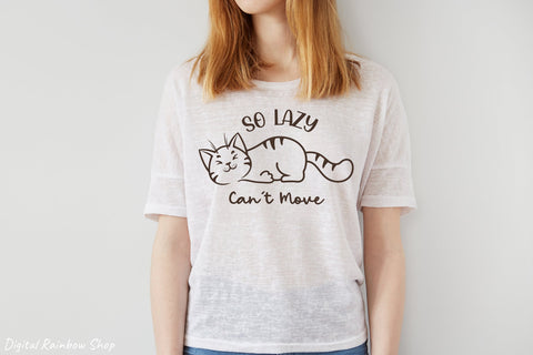 Cat svg bundle, funny cat quote, cat lover designs - So Fontsy