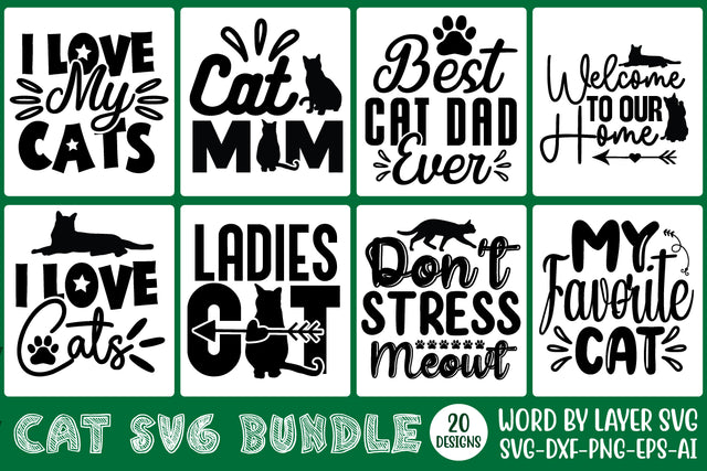 Cat svg bundle, funny cat svgs, funny cat quotes svg, funny sarcastic cat svg SVG Rafiqul20606 