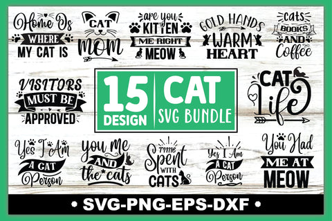 Cat SVG Bundle SVG Ariyan 
