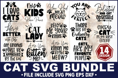 Cat SVG Bundle SVG Ariyan 