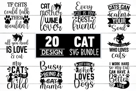 Cat SVG Bundle SVG md faruk hossain 
