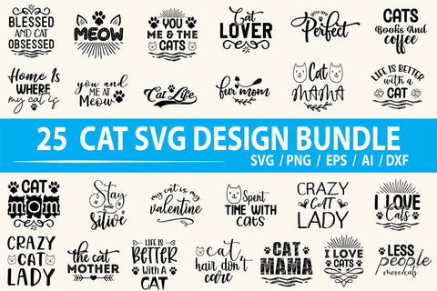 Cat SVG Bundle SVG nirmal108roy 