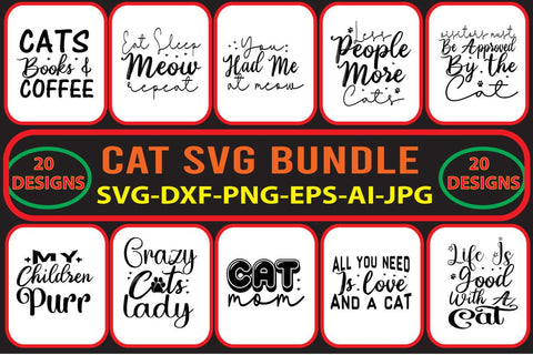 CAT-SVG-BUNDLE SVG Syaman 