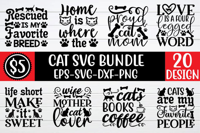 cat svg bundle vol 2 SVG buydesign 