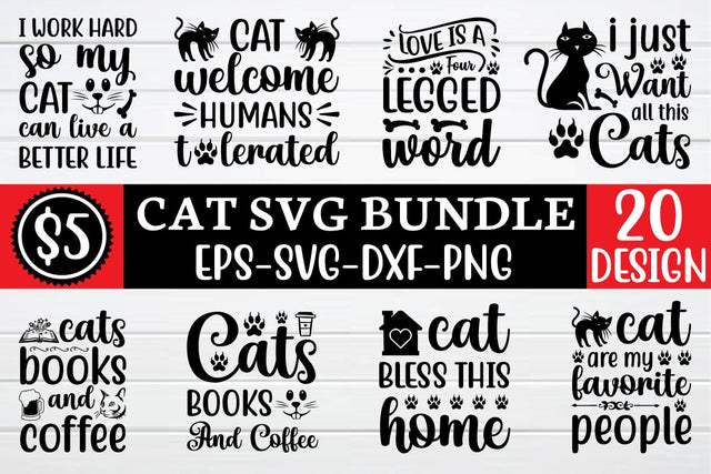 cat svg bundle vol 4 SVG buydesign 