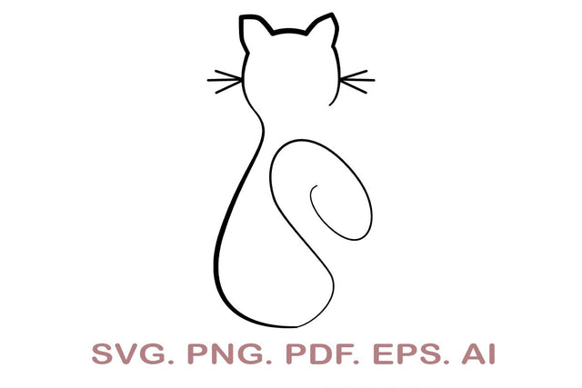 Cat SVG File, Cat Face SVG, Animal Face SVG, Cute Cat SVG, Kitten SVG File, Pet SVG, Animal SVG SVG MagicDesignUS 