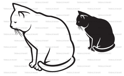 Cat SVG TribaliumArtSF 