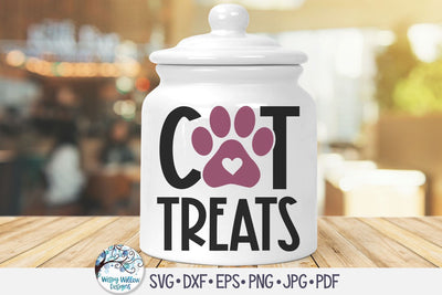 Cat Treats SVG SVG Wispy Willow Designs 