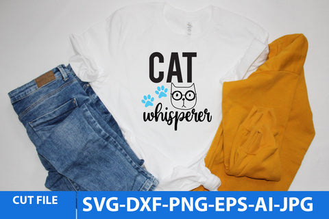 Cat Whisperer SVG Cut File SVG BlackCatsMedia 