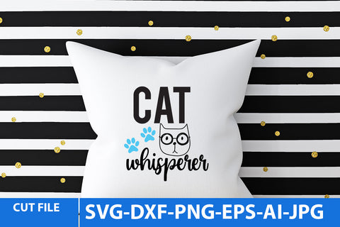 Cat Whisperer SVG Cut File SVG BlackCatsMedia 