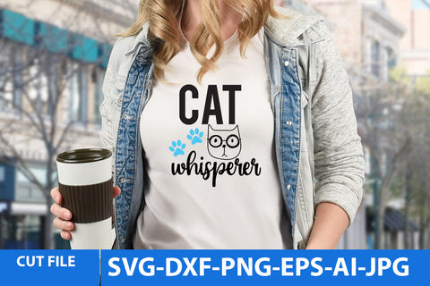 Cat Whisperer SVG Cut File SVG BlackCatsMedia 