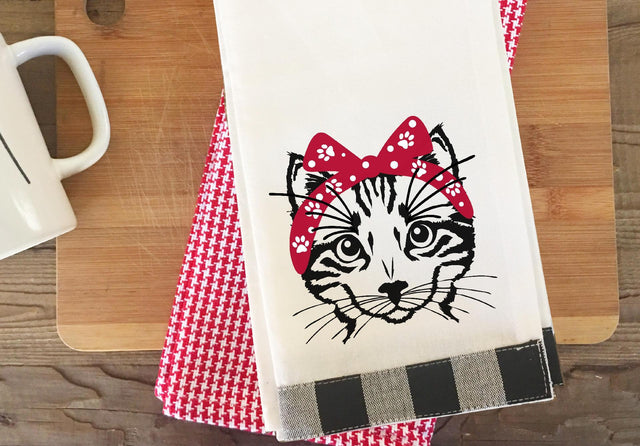 Cat with Bandana SVG So Fontsy Design Shop 