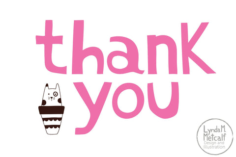 Cat with Plant SVG Ready Cut File SVG Lynda M Metcalf 