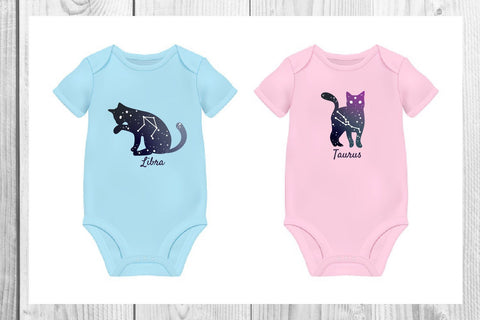 cat zodiac astrological, cat silhouette clip art SVG dadan_pm 