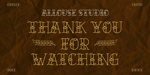 Catastrophist Font Allouse.Studio 