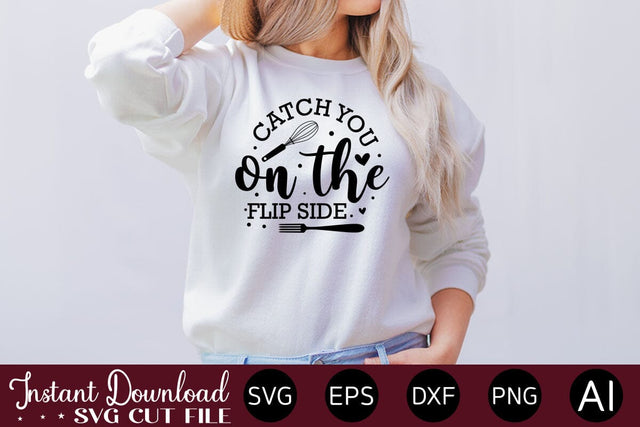 Catch You On The Flip Side SVG SVG designmaster24 