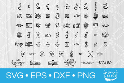 Catchword Bundle SVG SavanasDesign 
