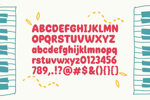 Catchy Melody - a Bold Font Font nhfonts 