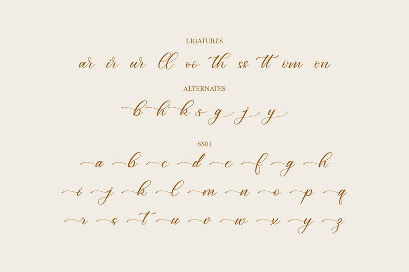 Cathylise Janetson Beautiful Script - So Fontsy