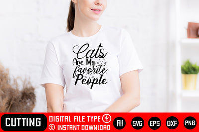Cats Are My Favorite People SVG CraftlabSvg29 