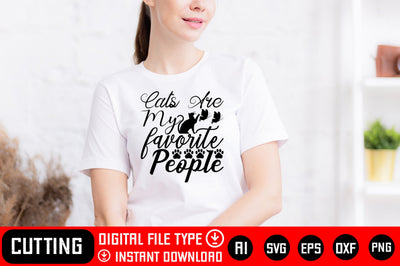 Cats Are My Favorite People SVG CraftlabSvg29 