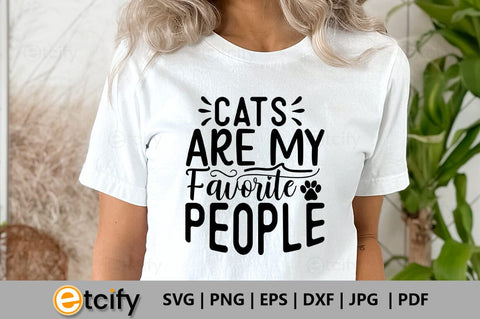 Cats Are my favorite people SVG SVG etcify 