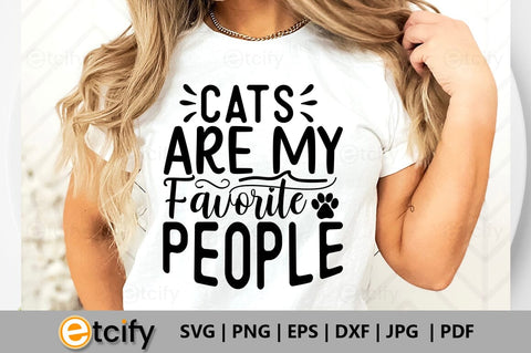 Cats Are my favorite people SVG SVG etcify 